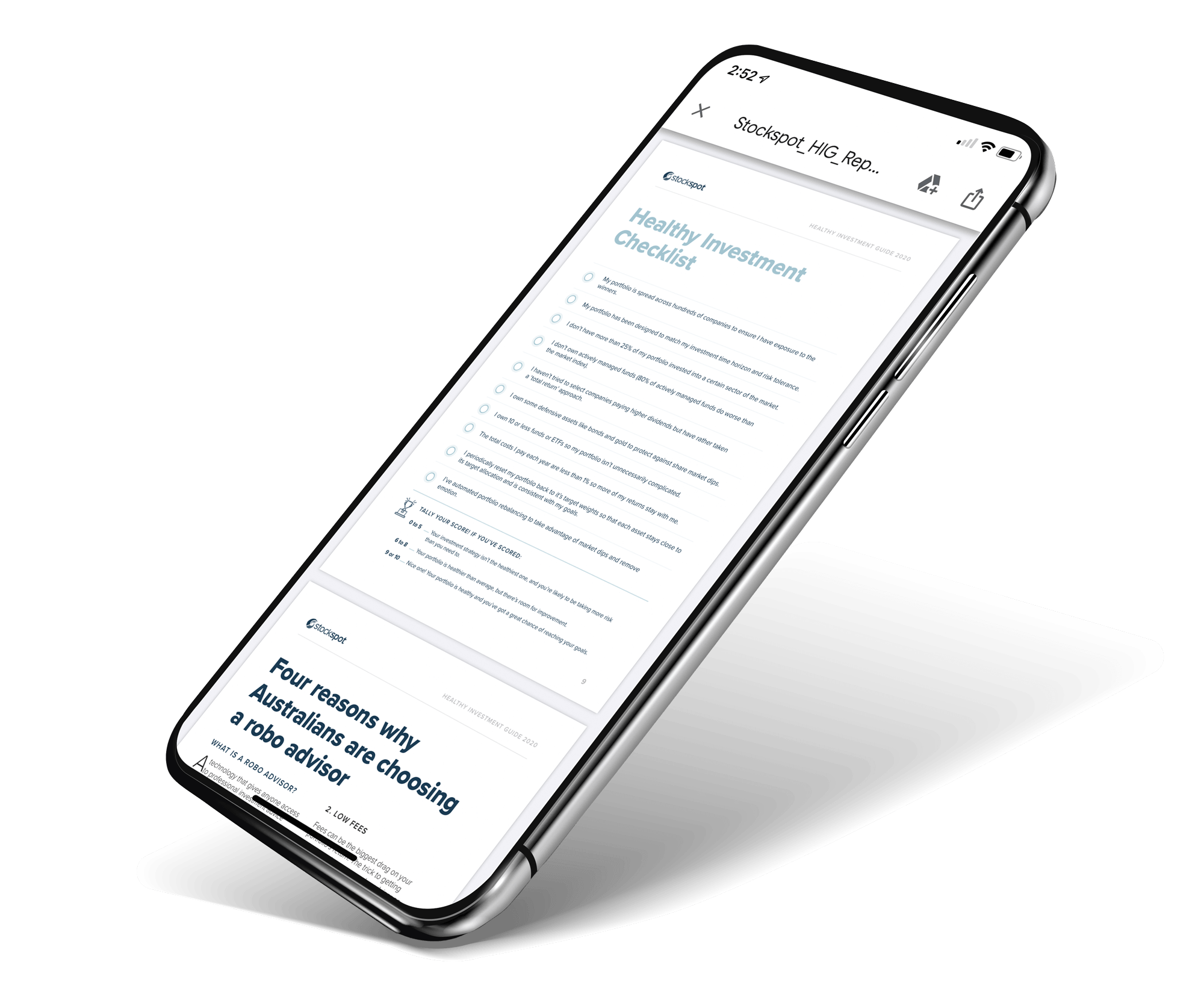 HIG Checklist